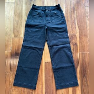 J. Crew Black Pants front pockets